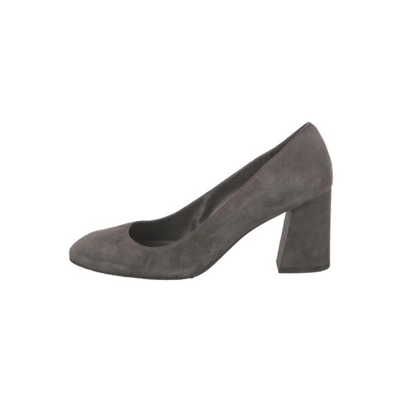 Stuart Weitzman Women's Suede Heels Gray Size 8.5 - Picture 10 of 10
